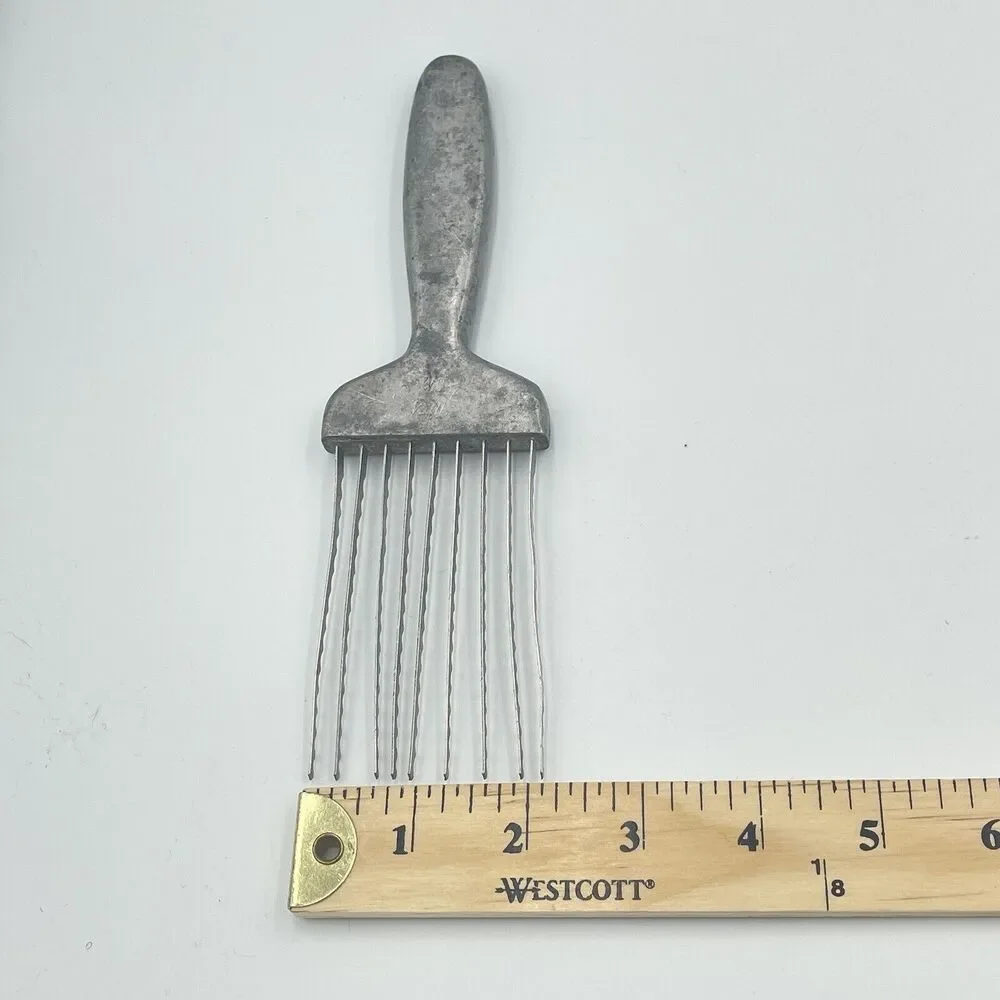 Damar Products Vintage Egg Slicer Cheese Cutter Aluminum Newark NJ Made in Italy